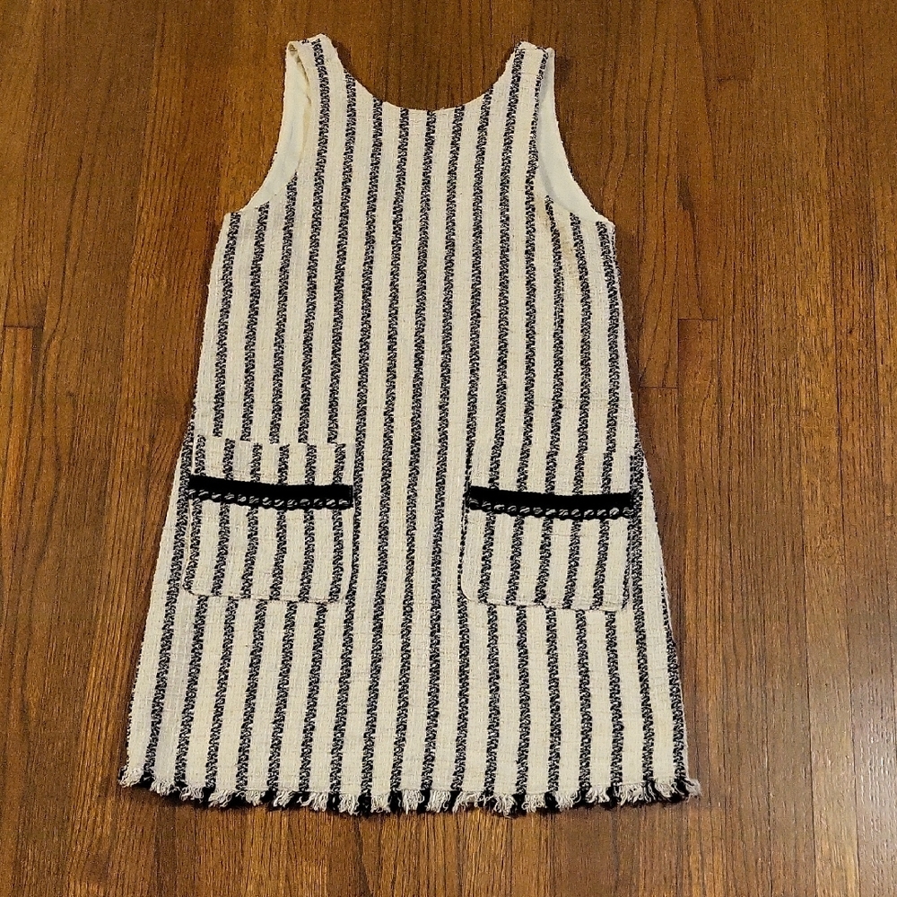Zara TRF Collection Black And White Dress